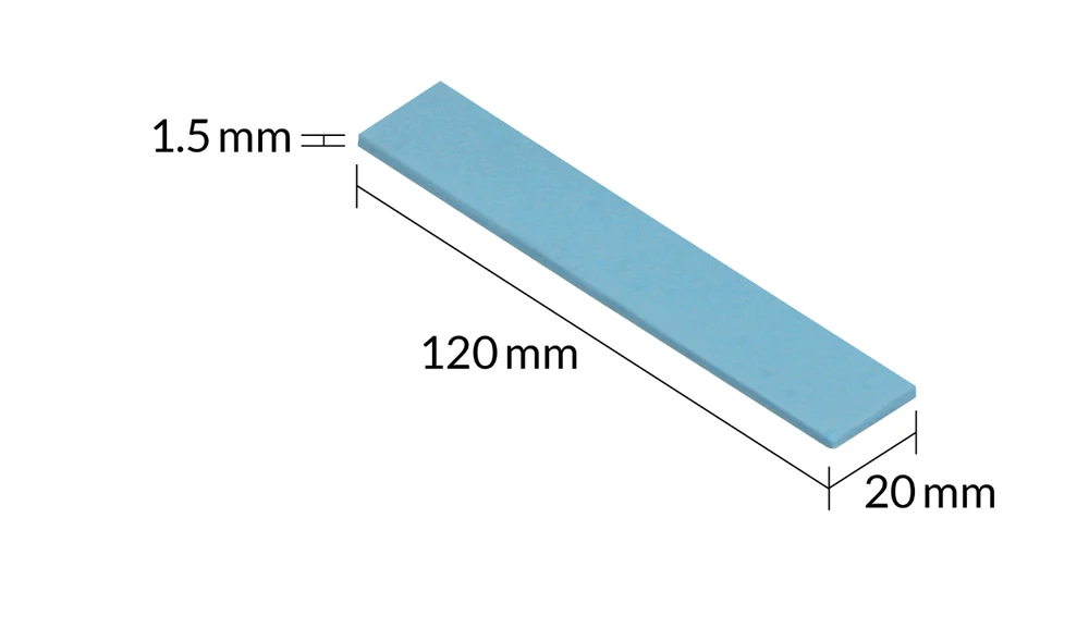Termo padėklas ARCTIC TP-3 120x20x1.5mm, 4 vnt.