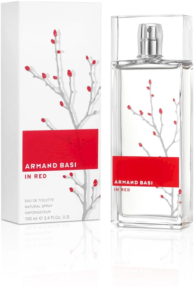 Armand Basi In Raudona EDT tualetinis vanduo unisex, 50 ml