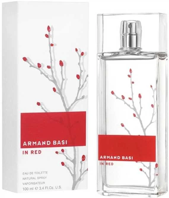 Armand Basi In Raudona EDT tualetinis vanduo unisex, 100 ml