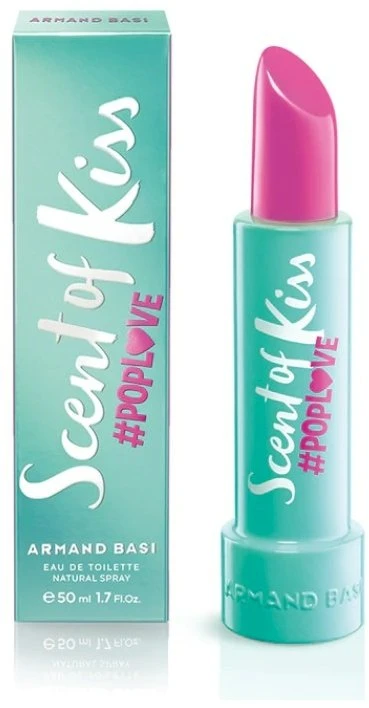 Tualetinis vanduo Armand Basi Scent Of Kiss Pop Love EDT Purškiklis 50ml