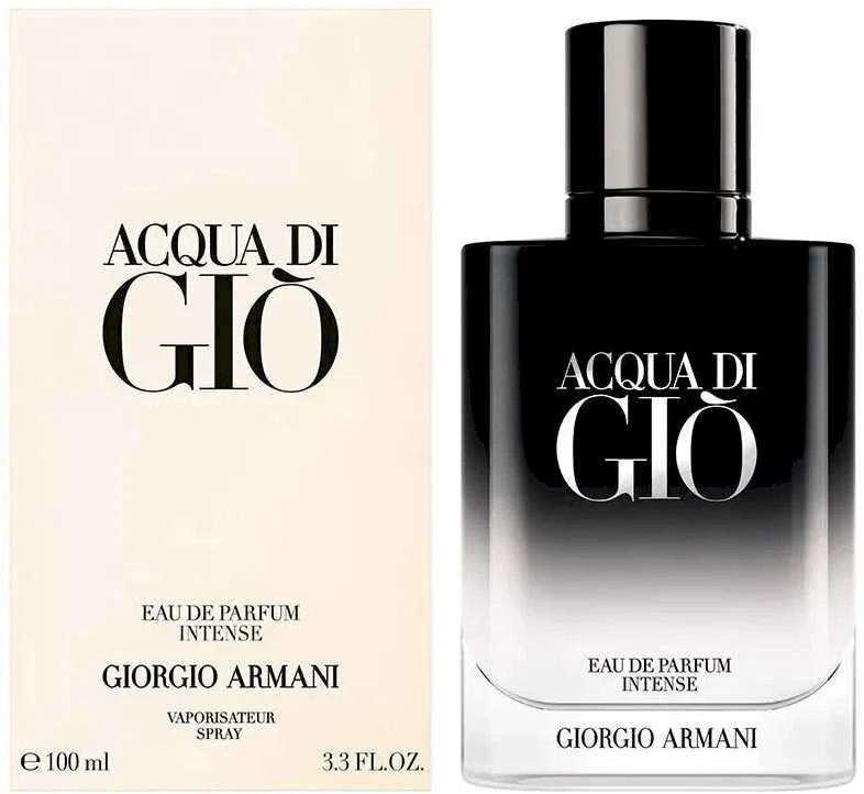 Giorgio Armani Acqua di Gio Intense EDP parfumuotas vanduo vyrams, 100 ml