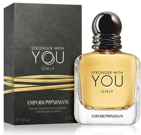 Kvepalai vyrams Armani Stronger With You Only EDT, 50 ml