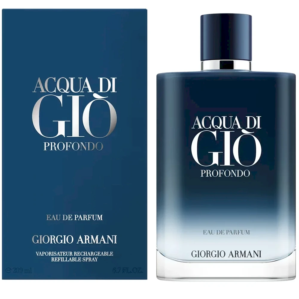 Armani Acqua Di Gio Profondo EDP parfumuotas vanduo vyrams, 100 ml
