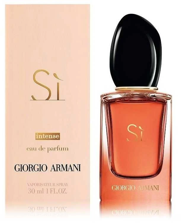 Giorgio Armani Sí Intense 2021 EDP parfumuotas vanduo moterims, 30 ml