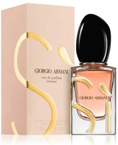 Giorgio Armani Si Intense EDP parfumuotas vanduo moterims Papildomas, 30 ml