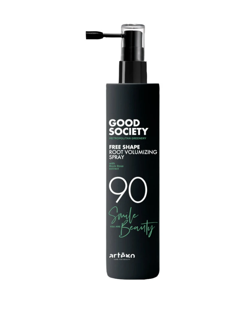 Artègo Good Society 90 Free Shape Root Volumizing Purškiklis plaukų purškiklis, 150 ml