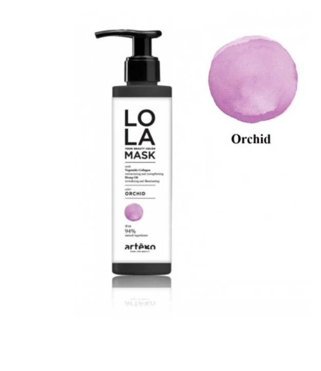 Artègo Lola Your Beauty Colour Mask Orchid plaukų kaukė, 200 ml