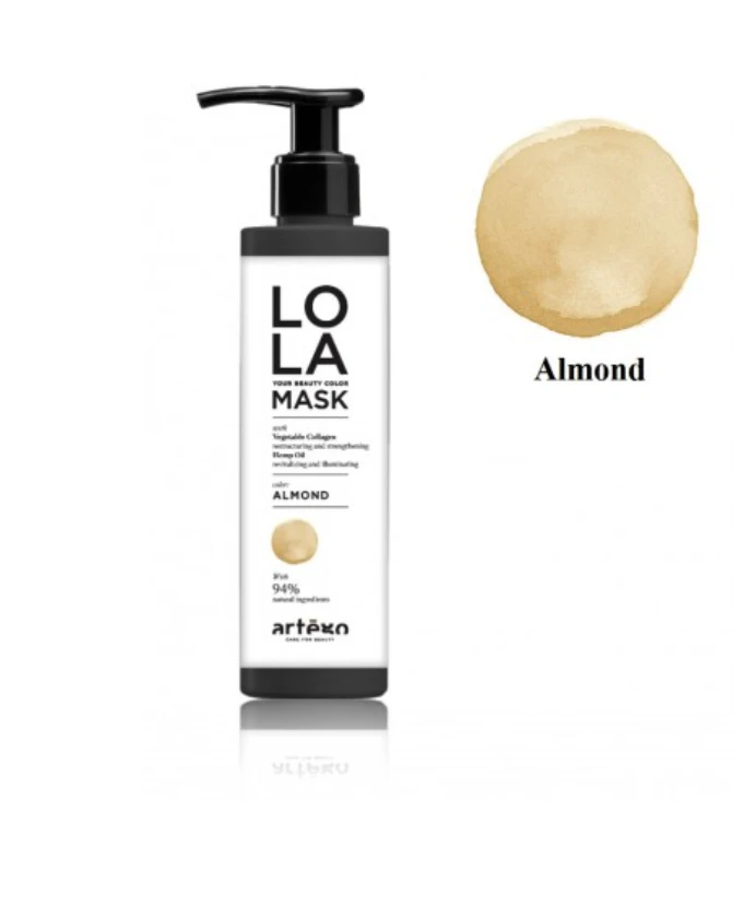 Artègo Lola Your Beauty Colour Mask Almond plaukų kaukė, 200 ml