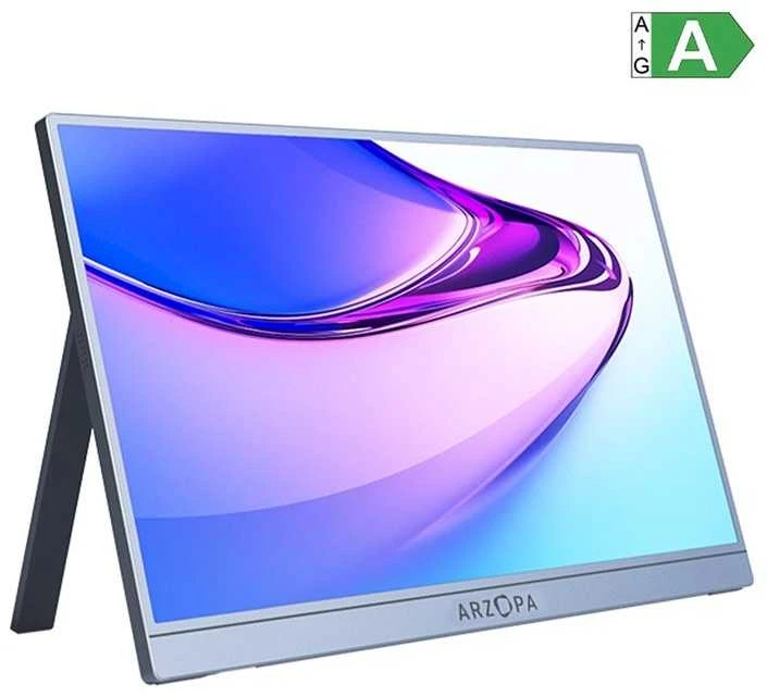Arzopa A1S 14.0 Portable Monitorius (sidabrinis pilka)