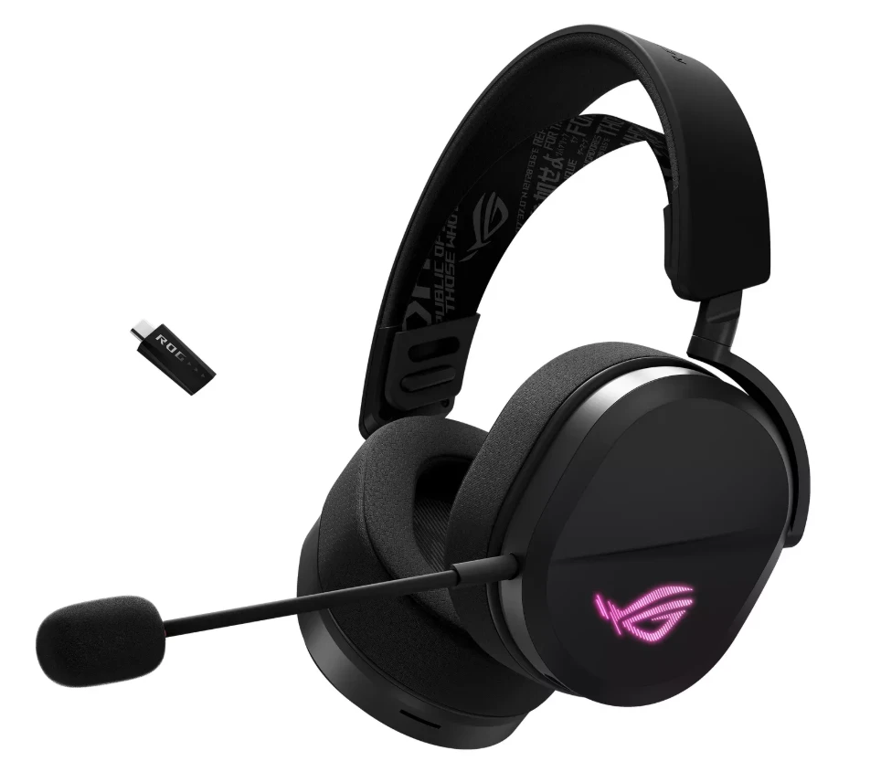 Ausinės Asus ROG PELTA juoda
