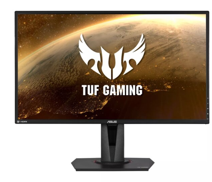 Monitorius Asus Gaming VG27AQ/IPS, WQHD, 2560 x 1440 pikselių, 16:9, 1 ms, 350 cd/m², Juodas