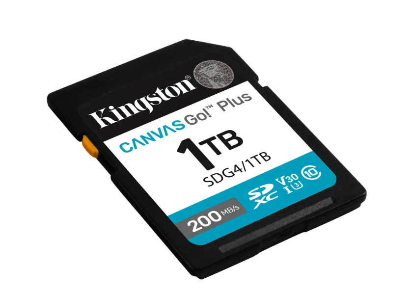 Atminties kortelė KINGSTON Canvas Go! Plus 64 GB Micro SDXC, su adapteriu
