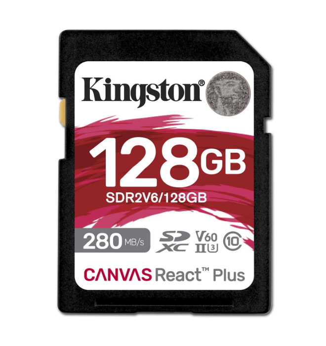 Atminties kortelė Kingston | UHS-II Video Speed Class (V60) | 128 GB | SD | Flash atminties klasė Class 10, UHS-II, U3, V60