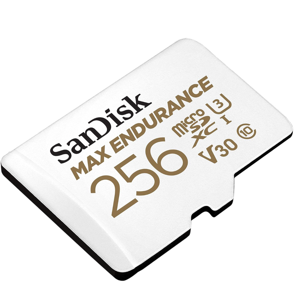 Atminties kortelė SanDisk Max Endurance microSDXC 256GB Class 10 U3 + Adapter