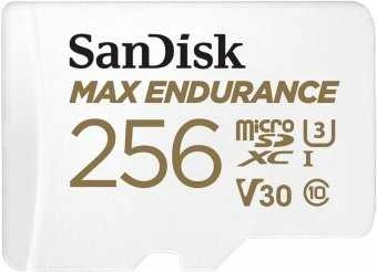 SanDisk MAX ENDURANCE Micro SDXC atminties kortelė 256GB + SD adapteris