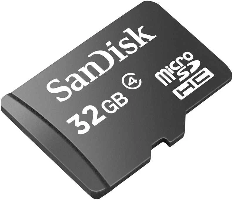 Atminties kortelė Sandisk 32 GB, Micro SDHC, Flash atminties klasė 4
