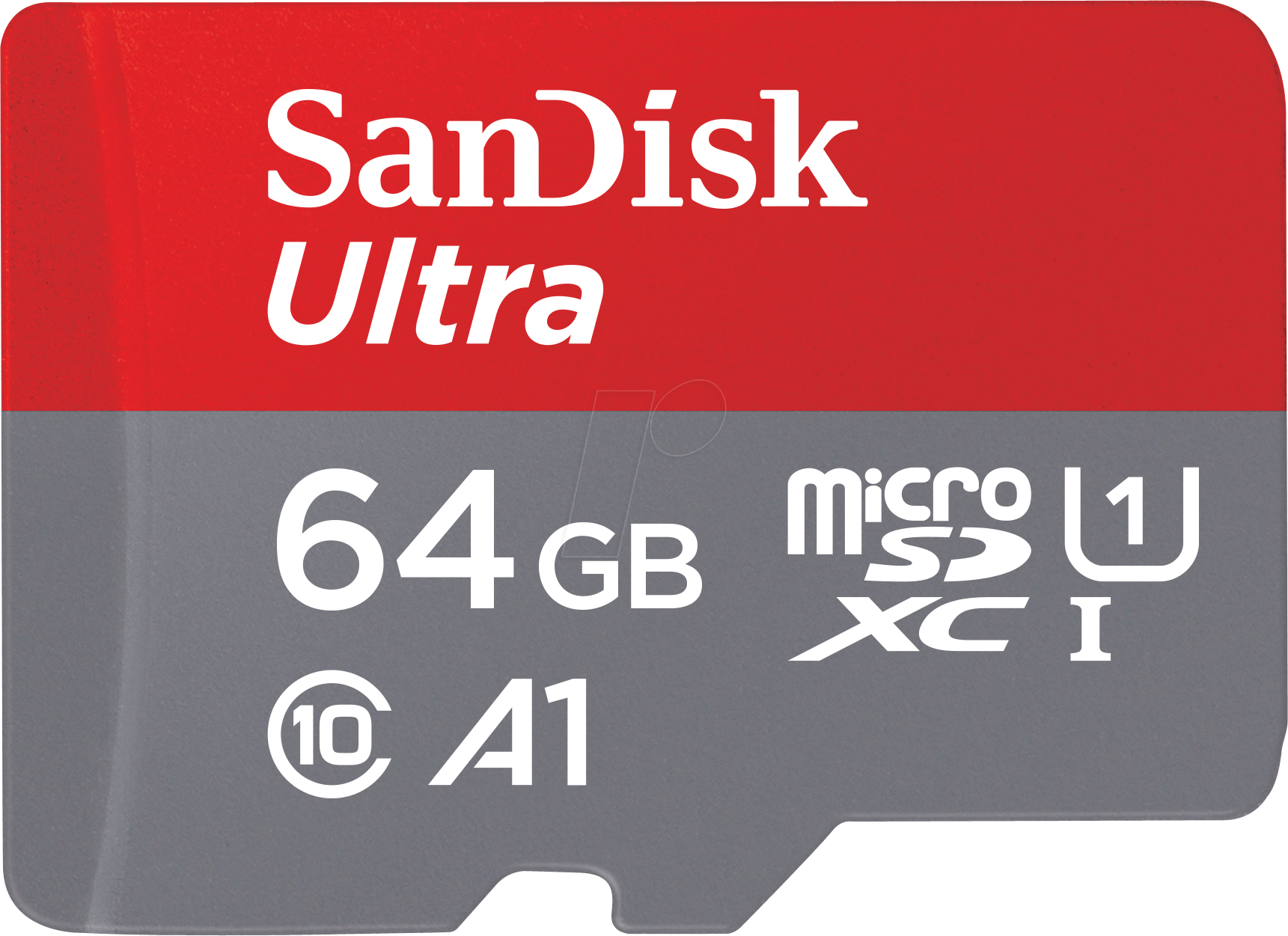 SANDISK 64GB Micro SD atminties kortelė, U1