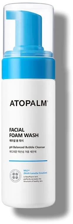 Atopalm Facial Foam Wash valomosios veido putos, 150 ml