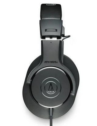 Audio-Technica ATH-M20X profesionalios monitorinės ausinės, Juodos spalvos