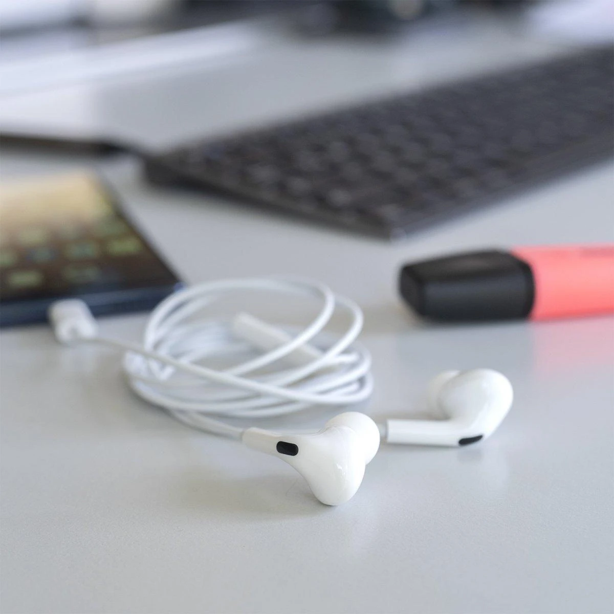 4smarts ausinės Melody Digital Basic USB-C D/A baltos spalvos 465590