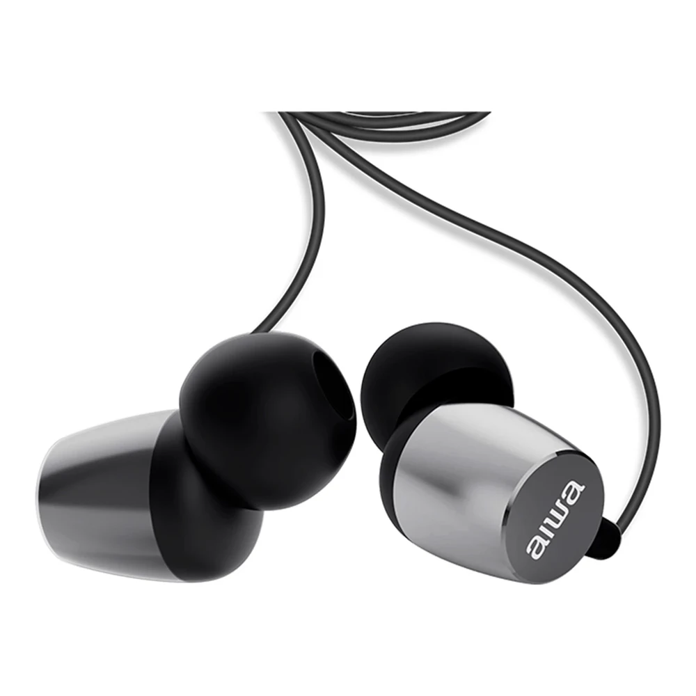 Aiwa ESTM30SL ausinės su juodais antgaliais