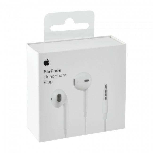 Ausinės Apple EarPods su 3.5 mm ausinių jungtimi MD827ZM