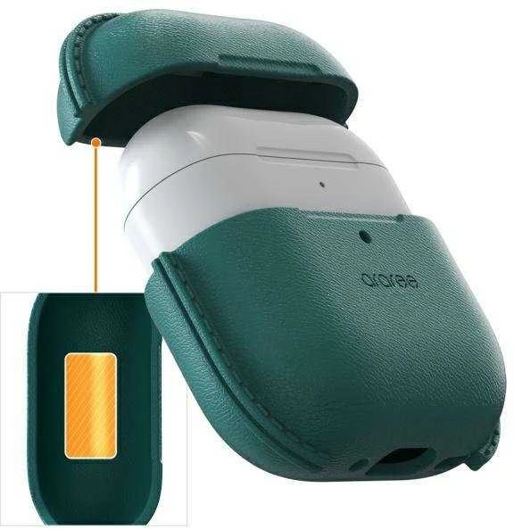 Dėklas Araree etui Pops AirPods 4 mėlyna/forest mėlynas AR20-02189B
