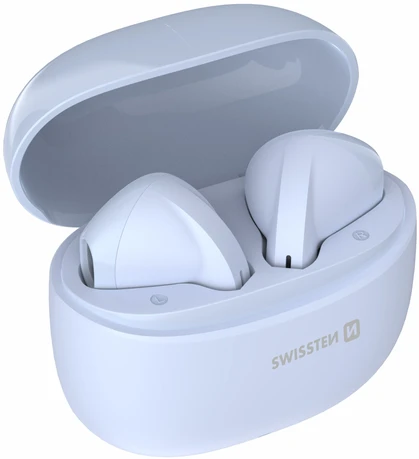 Ausinės Swissten TWS Mini TUNE Bluetooth Stereo Earbuds su mikrofonu Mėlyna