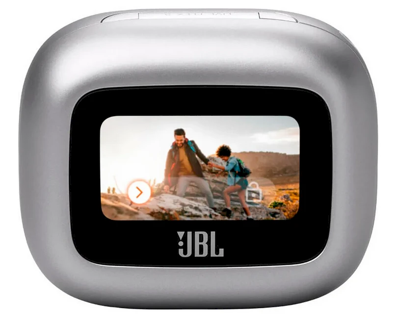 JBL Live Flex 3 TWS ausinės, Sidabrinės