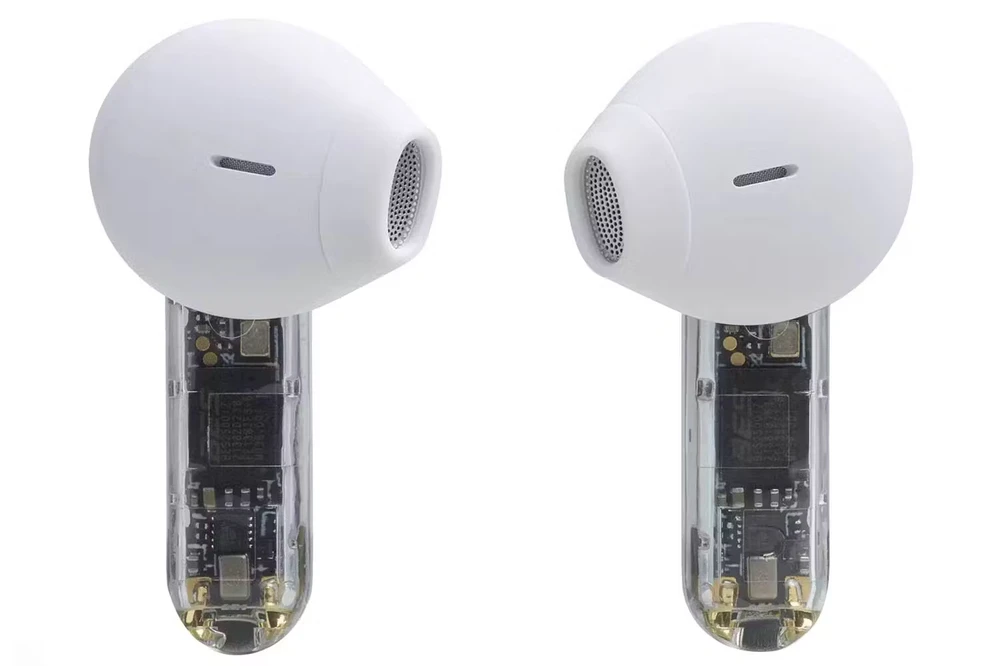 Ausinės JBL Tune Flex 2 Ghost Edition TWS Bluetooth Belaidės In-Ear Earphone Ghost Baltas EU