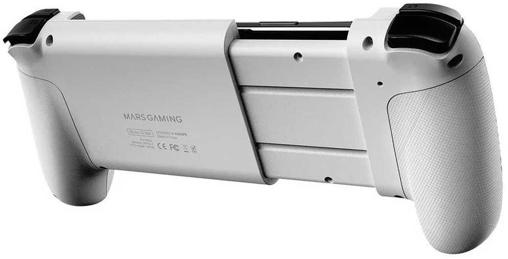 „Mars Gaming MGPXW 2in1“ žaidimų pultas telefonui su 6,8 colio „Bluetooth“ / USB ryšiu (PS4, PS3, Android, iOS)