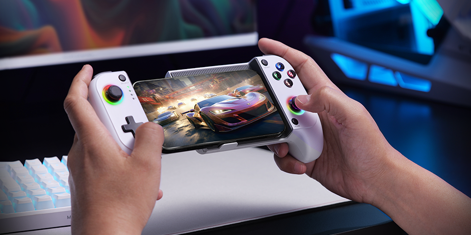 „Mars Gaming MGPXW 2in1“ žaidimų pultas telefonui su 6,8 colio „Bluetooth“ / USB ryšiu (PS4, PS3, Android, iOS)