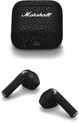 Belaidės True Wireless Ausinės Marshall Minor III, Juodos spalvos