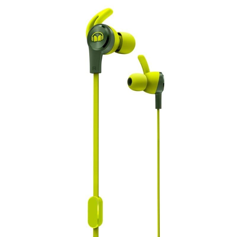 Ausinės Monster iSport Achieve žalia | Varle.lt