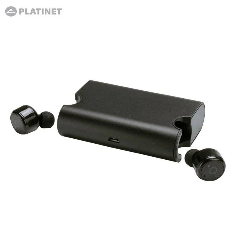 Platinet ausinės Bluetooth Sport PM1080, juodos (43892)