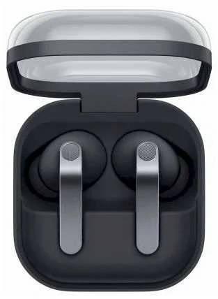 Samsung Galaxy Buds 4 Pro juodos įkrovimo dėkle