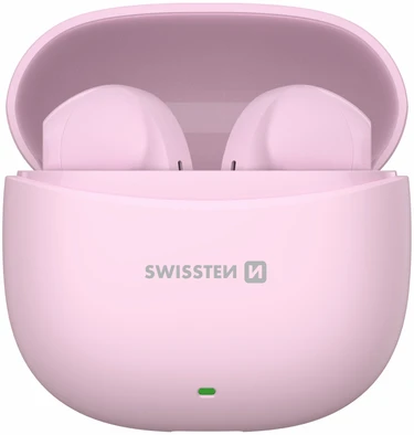Ausinės Swissten TWS Mini TUNE Bluetooth Stereo Earbuds su mikrofonu Rožinė