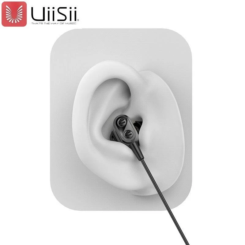 „UiiSii Premium Hi-Res“ originalios ausinės su mikrofonu ir garsumo valdymu / 3,5 mm / 1,2 m
