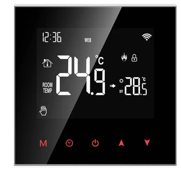 Avatto ZWT100 Zigbee vandens šildymo termostatas 3A TUYA