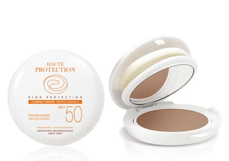 Apsauginė kompaktinė veido pudra AVENE SUN, SPF 50+, atspalvis: Beige, 10 g