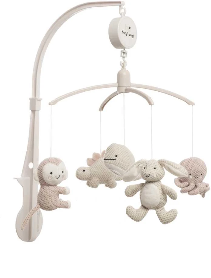 BaByliss Clementoni Vieninteliai muzikiniai karuselės kūdikiai 0+ Sena rožinė/Šiltas linas BO-815.023.061.50