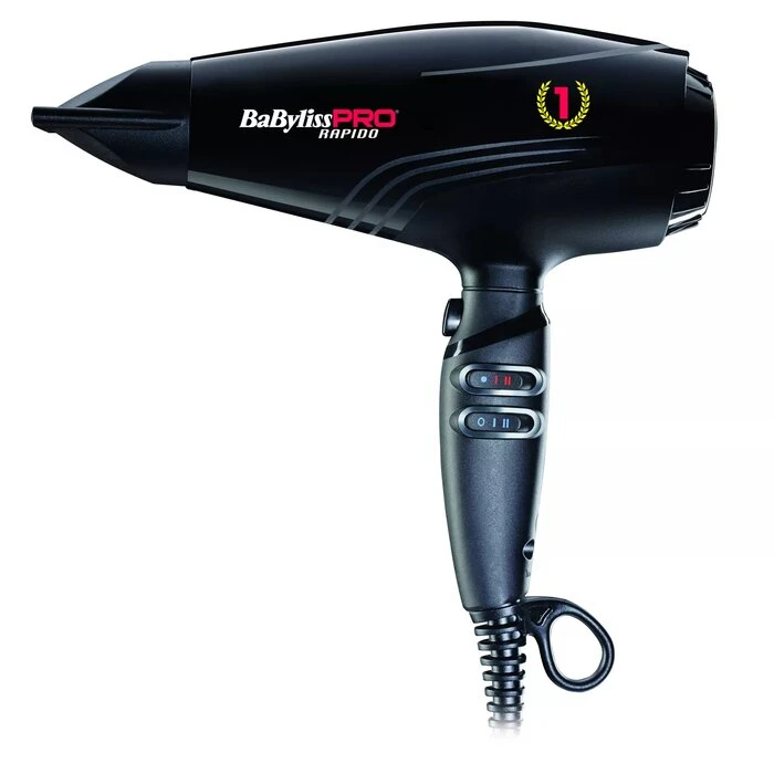 Profesionalus plaukų džiovintuvas BaByliss Pro Ultra Light Dryer BAB7000IE, 22 500 aps./min.
