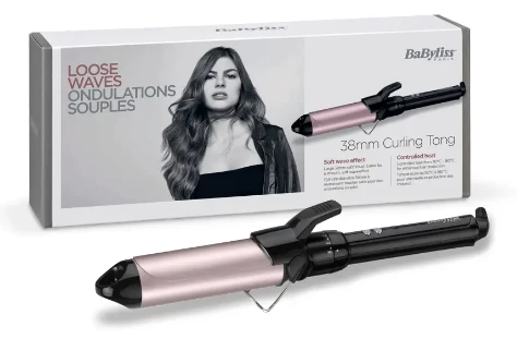 BABYLISS Hair Suktukas C332E Barrel diameter 32 mm, Temperature (min) 150 °C, Temperature (max) 180 °C, Number of heating levels 10, Ekranas No, 95 W, Juodas