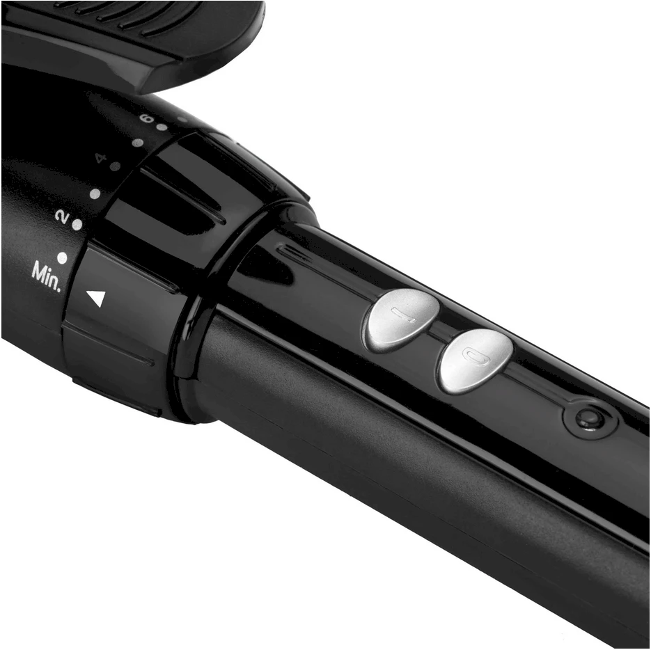 BABYLISS Plaukai Suktukas C319E Statinės skersmuo 19 mm, Temperatūra (min) 150 °C, Temperatūra (maks.) 180 °C, Šildymo lygių skaičius 10, Ekranas Nr, Juodas