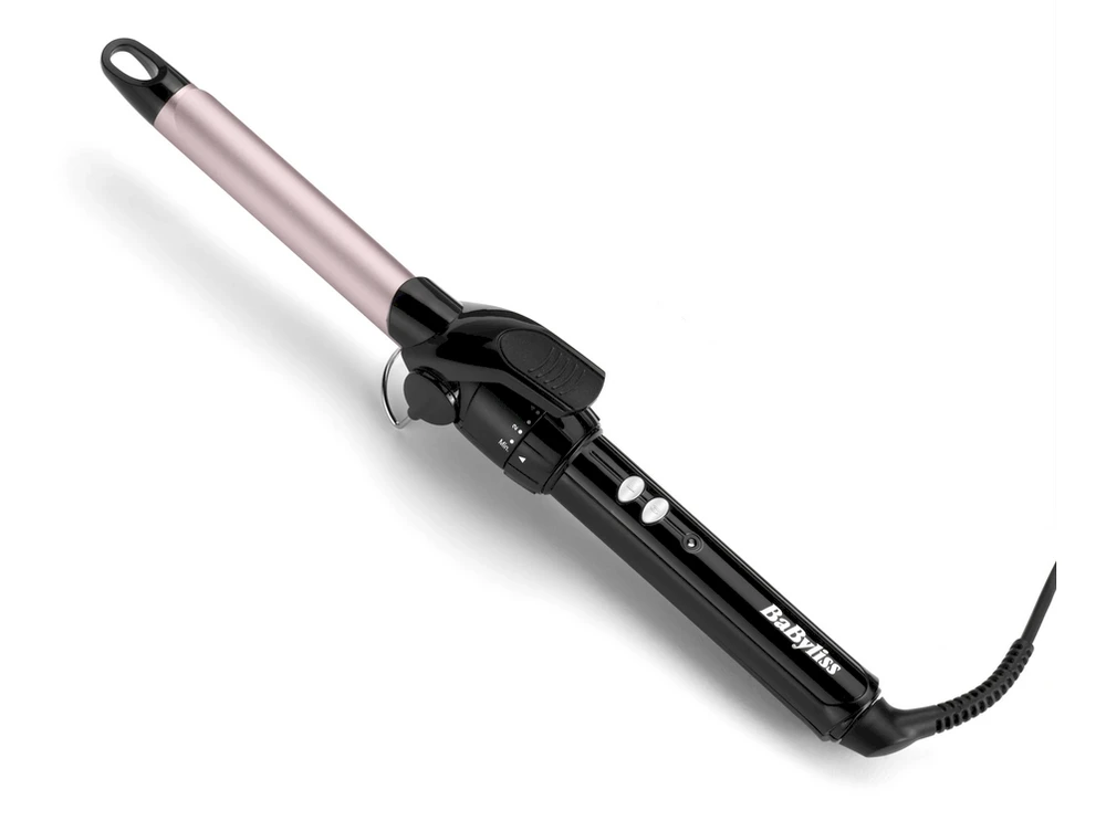 BABYLISS Plaukai Suktukas C319E Statinės skersmuo 19 mm, Temperatūra (min) 150 °C, Temperatūra (maks.) 180 °C, Šildymo lygių skaičius 10, Ekranas Nr, Juodas
