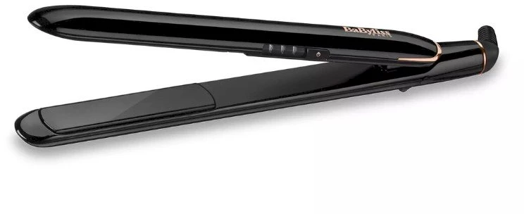 BaByliss ST250E plaukų formavimo šukos Tiesinimo žnyplės Šiltas Juoda 2 m