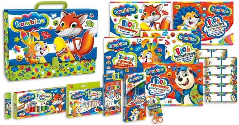 BAMBINO Mažojo dailininko meno rinkinio dėklas