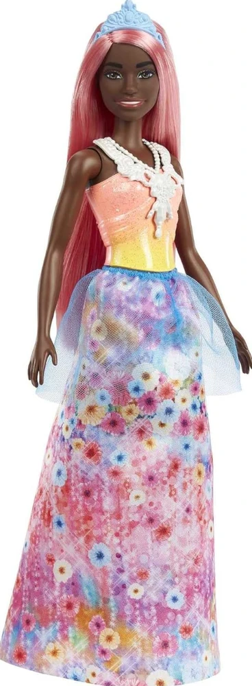 Barbie - „Dreamtopia Royal“ lėlė - šviesiai rožiniai plaukai (HGR14)