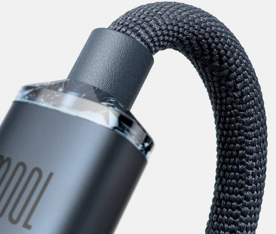 Baseus Crystal Shine kabelis USB-C - USB-C 100W 2m mėlynas