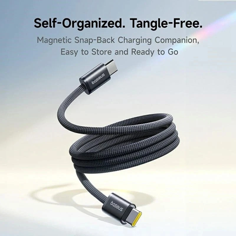 Baseus Dynamic 4 Pro Fast USB-C kabelis - USB-C 100W 1m - Juodas